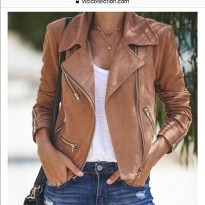 Vici Collection Market Jacket in Camel